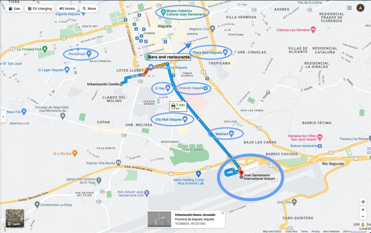 5 Min From The Airport - Perfect Stop Alajuela Exterior foto